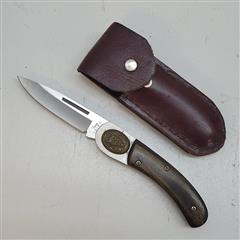 Vintage Rare Oni Cobra Fury 10182 Folding Knife Side Lock Factory